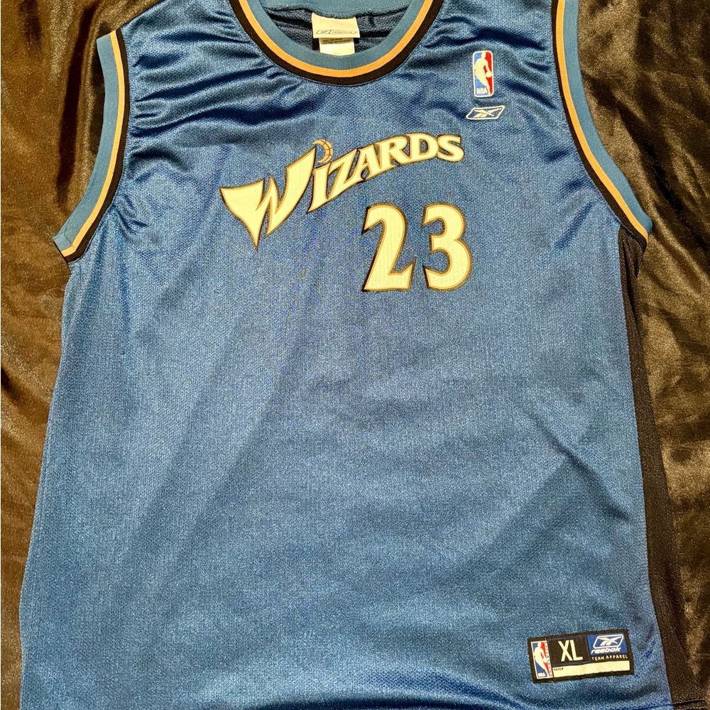 Michael Jordan Wizards Youth XL Reebok NBA Jersey